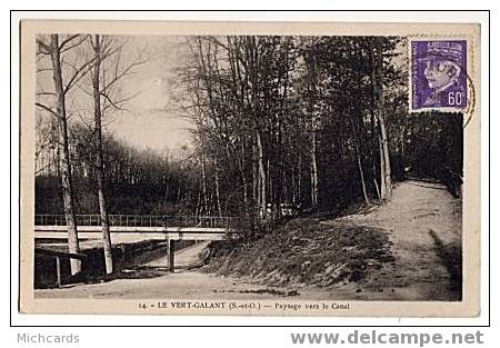 CPA 93 LE VERT GALANT - Paysage Vers Le Canal - Tremblay En France