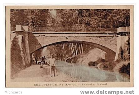 CPA 93 VERT GALANT - Le Pont Et Le Canal - Tremblay En France