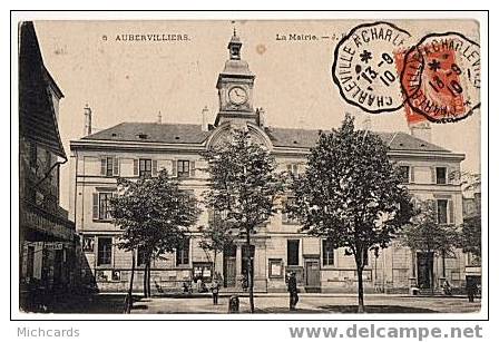 CPA 93 AUBERVILLERS - La Mairie - Aubervilliers