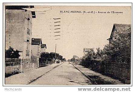 CPA 93 BLANC MESNIL - Avenue De L Econome - Le Blanc-Mesnil