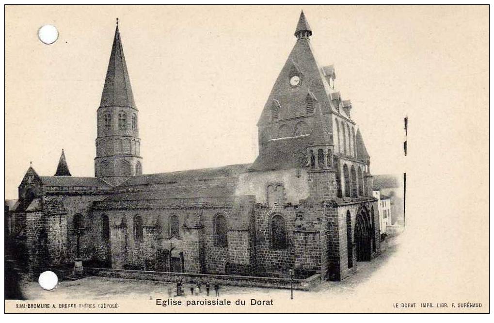 87 LE DORAT Eglise Paroissiale, Ed Breger Surenaud, 190? - Le Dorat