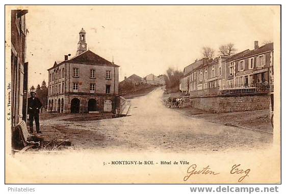 MONTIGNY LE ROI  LA MAIRIE  1905 - Montigny Le Roi