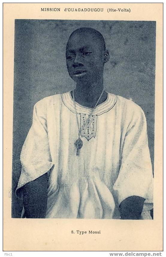 CPA: Mission D'Ouagadougou (Haute-Volta) - Type Mossi - Burkina Faso