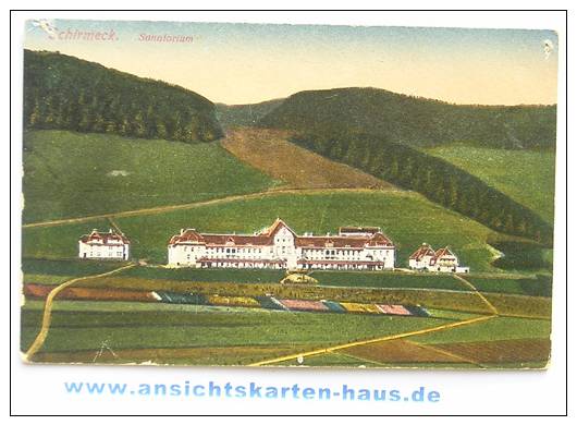 D 4376 - Schirmeck. Sanatorium - CAk, 1917 Beschrieben - Schirmeck