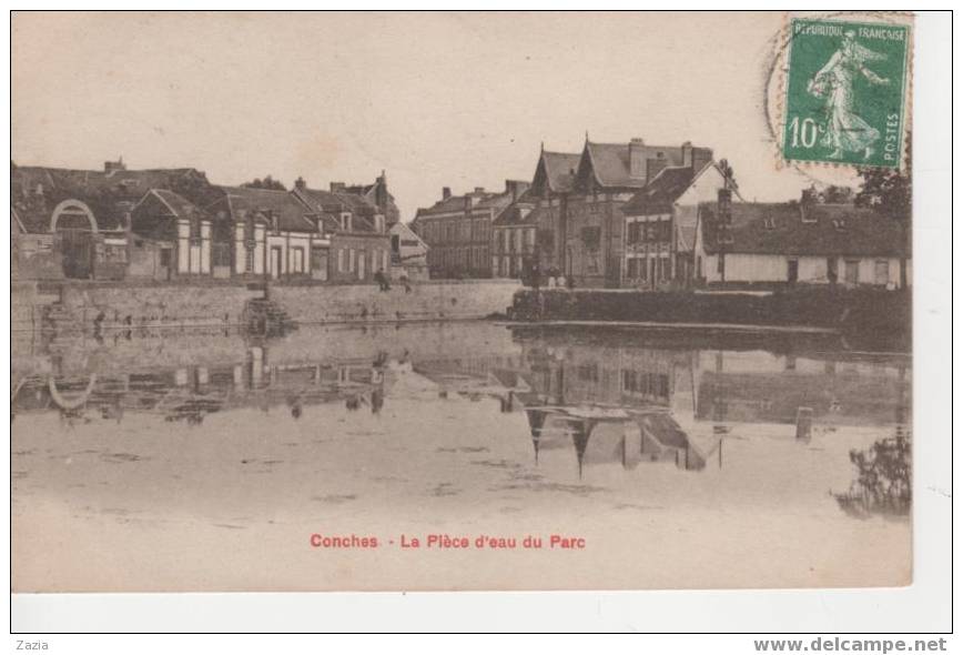 27.060/ CONCHES - La Piéce D'eau Du Parc - Conches-en-Ouche