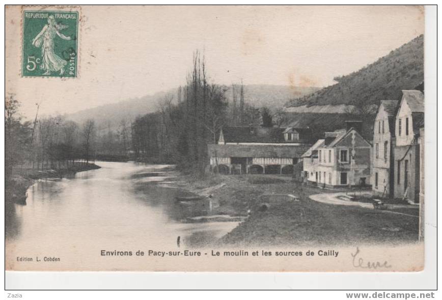 27.068/Env. De Pacy Sur Eure - Le Moulin Et Les Sources De Cailly - Pacy-sur-Eure