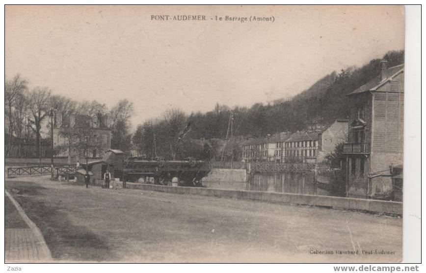 27.110/ PONT AUDEMER - Le  Barrage (amont) - Pont Audemer