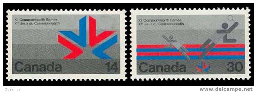 Canada (Scott No. 757-58 - Jeux Du / Commonwealt / Games) [**] - Ongebruikt