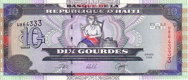 HAÏTI    10 Gourdes   Emission 2000    Pick 265    *****BILLET  NEUF***** - Haiti