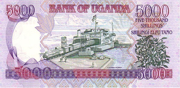 OUGANDA  5 000 Shillings Emission 2002  Pick 40  **** BILLET  NEUF **** - Uganda