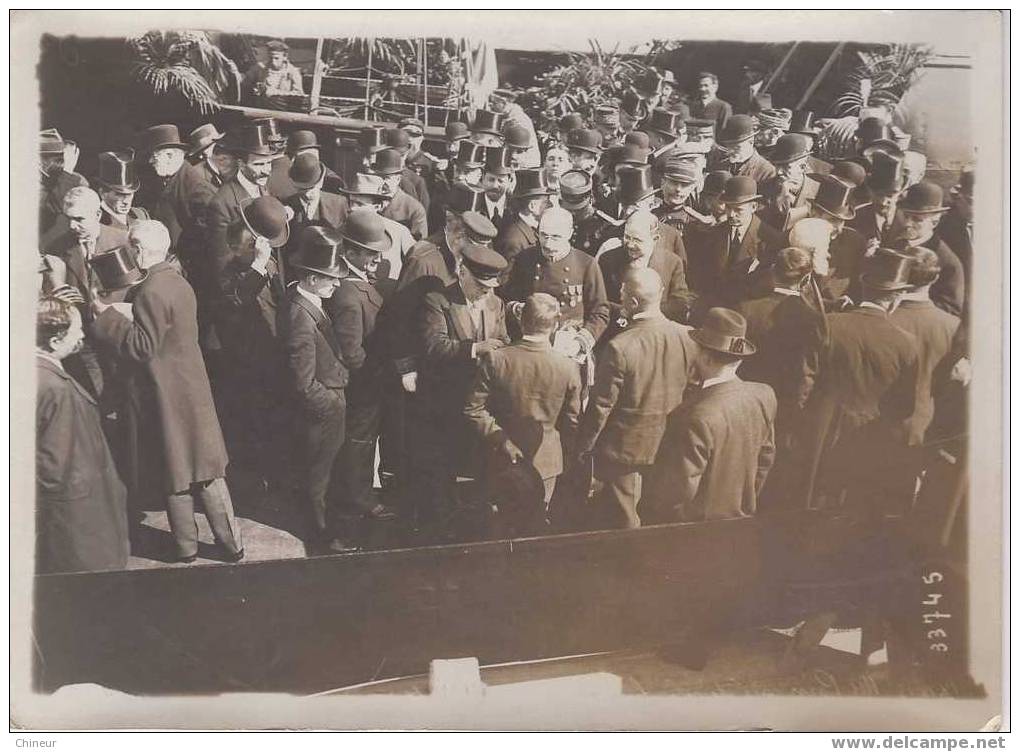 VOYAGE PRESIDENTIEL A MARSEILLE REMISE DE MEDAILLES AUX SAUVETEURS DE L´ESTAQUE - L'Estaque