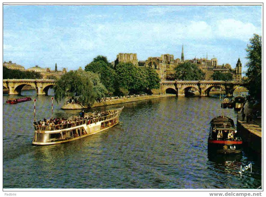 Carte Postale 75 De Paris - Promenade En Bateau Sur La Seine - La Seine Et Ses Bords