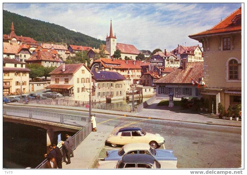 Cpb 266 - VALLORBE - Le Pont Sur L'Orbe (SUISSE - Vaud) - Vallorbe