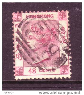 Hong Kong 21  (o)    Wmk. CC - Used Stamps