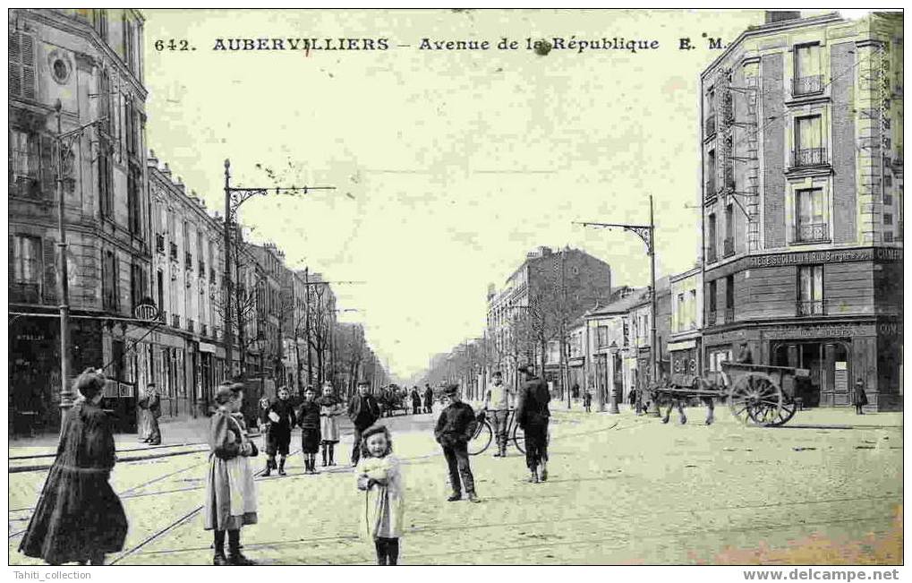 AUBERVILLIERS - Avenue De La République - Aubervilliers