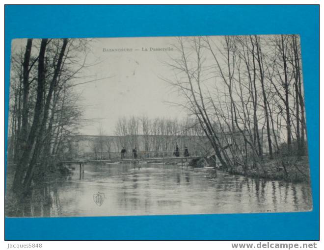 51) Bazancourt - La Passerelle - Année 1904 -    -EDIT - Bazancourt