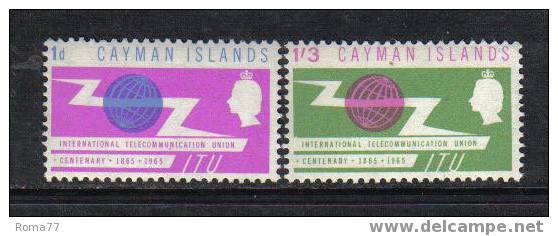 589 - CAYMAN 1965 , Centenario Dell' U.I.T.  ( Ovvero I.T.U. ) *** - Cayman (Isole)