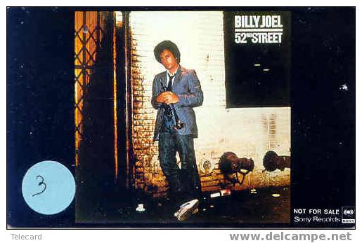 BILLY JOEL Op Telefoonkaart (3) - Personen