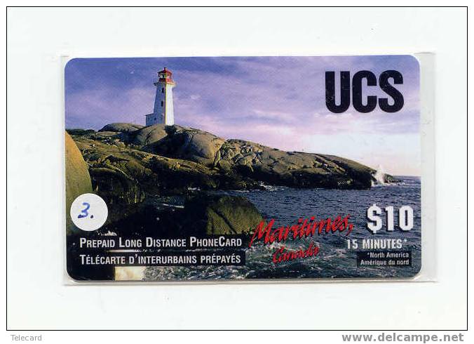 VUURTOREN Op Telefoonkaart (3) - Lighthouses