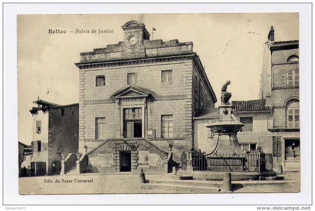 K2 - BELLAC - Palais De Justice (1908) - Bellac