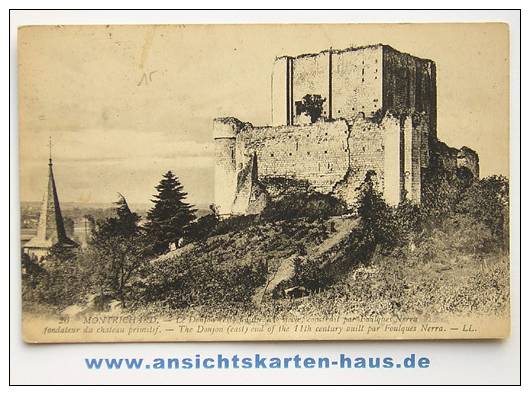 D 4445 - Montrichard, Le Donjon (est) - Ak, 1922 Gelaufen - Montrichard