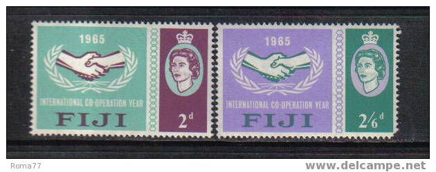 637 - FIJI 1965 , International Cooperation Year  *** - Fiji (...-1970)
