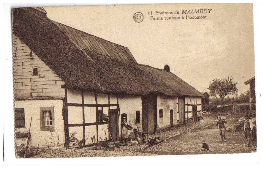 4001 - Environs De MALMEDY - Ferme Rustique à Hodomont   *basse-cour* - Malmedy