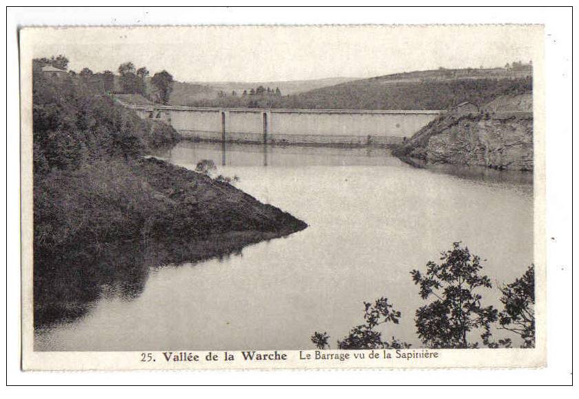 4096 - Vallée De La Warche - Le Barrage Vu De La Sapinière - Weismes