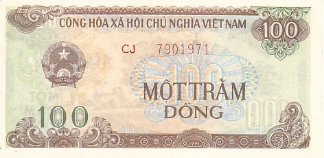 VIET-NAM   100 Dong  Daté De 1991   Pick 105a    *****BILLET  NEUF***** - Viêt-Nam