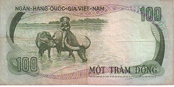 VIET NAM  Sud    100 Dong   Non Daté (1972)    Pick 31a    *****QUALITE  VG + ***** - Vietnam