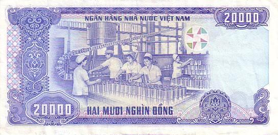 VIET NAM    20 000 Dong   Daté De 1991    Pick 110a    *****QUALITE  VF + ***** - Viêt-Nam