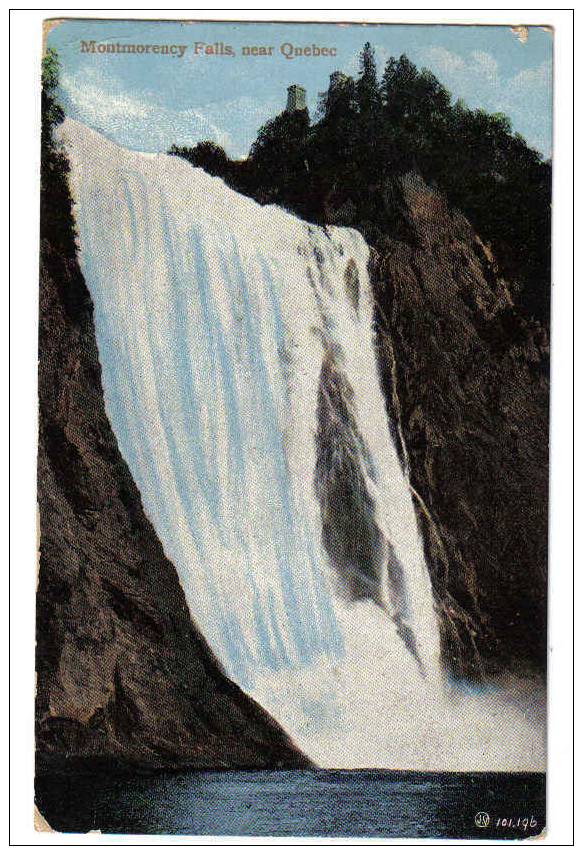 M1045 - Montmorency Falls Near Quebec - Québec - Les Rivières