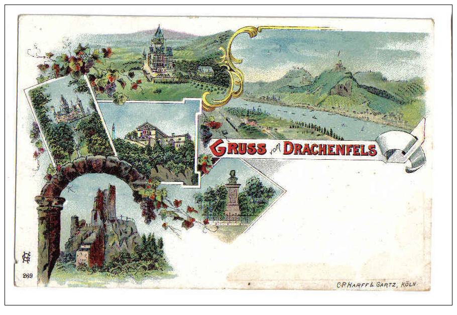 4189 - GRUSS Aus DRACHENFELS - Drachenfels