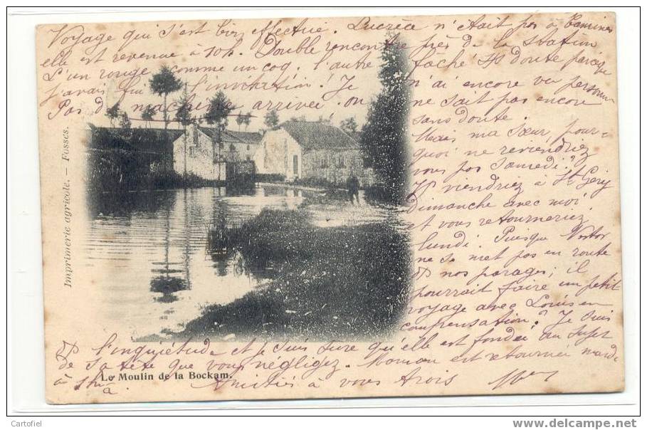 Fosses: Le Moulin De La Bockam, Staat: Zonder Postzegel - Fosses-la-Ville