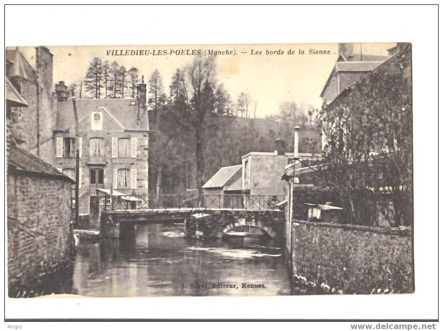 CPA----50---VILLEDIEU-LES-POELES----VILLEDIEU----LA SIENNE________  __ - Villedieu