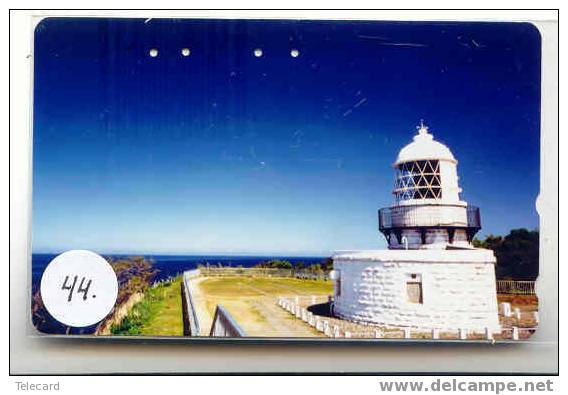 VUURTOREN LIGHTHOUSE LEUCHTTURM PHARE  FARO FAROL Op Telefoonkaart (44) - Vuurtorens