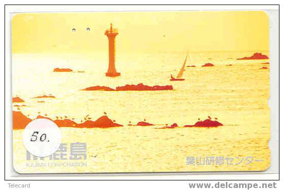 VUURTOREN LIGHTHOUSE LEUCHTTURM PHARE  FARO FAROL Op Telefoonkaart (50) - Lighthouses