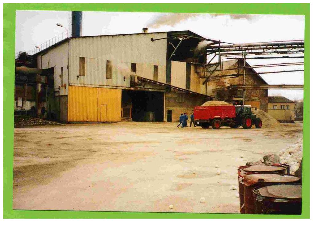 TOURY 28 FABRICATION D ALIMENT POUR ANIMAUX 1992 SUCRE SUCRERIE CLICHE POUSSE CARTE EN SUPERBE ETAT - Industrie