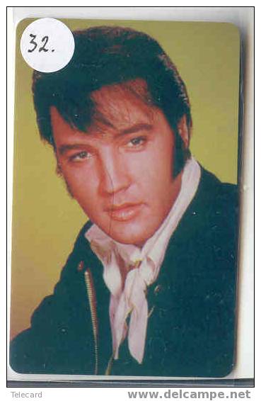 ELVIS PRESLEY Op Telefoonkaart (32) - Characters