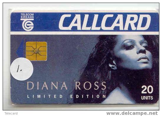 DIANA ROSS Op Telefoonkaart (1) - Personen