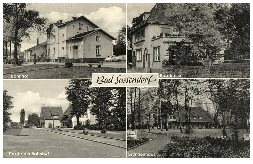 ALLEMAGNE - BAD SASSENDORF - Vues Diverses - GARE - Bad Sassendorf