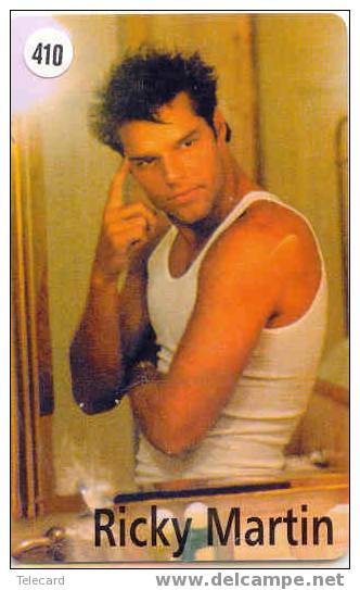 RICKY MARTIN Sur Telecarte (410) - Characters