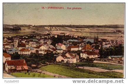 CPA.  SARREBOURG.   Vue Générale.    1925. - Sarrebourg