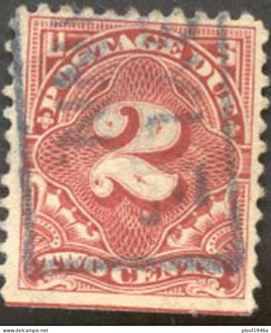 Pays : 174,1 (Etats-Unis)   Yvert Et Tellier N° : Tx   38-3 (o)  From Booklets - Postage Due