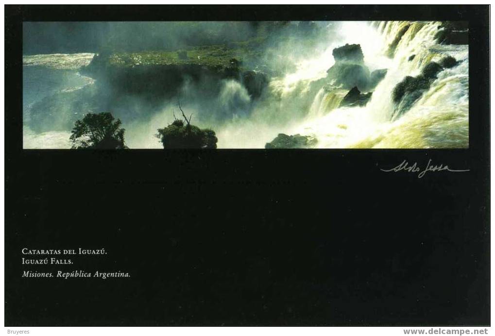 Entier Postal De 2002 D'Argentine Sur CP Illustrée + Timbre Correspondant "Chutes De Iguazu" - Interi Postali