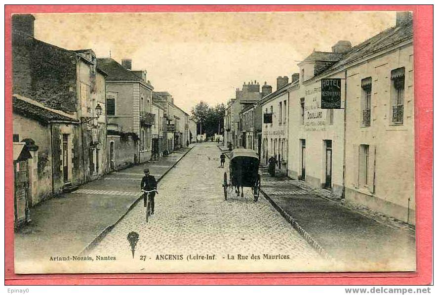 B - 44 - ANCENIS - La Rue Des Maurices - Ancenis