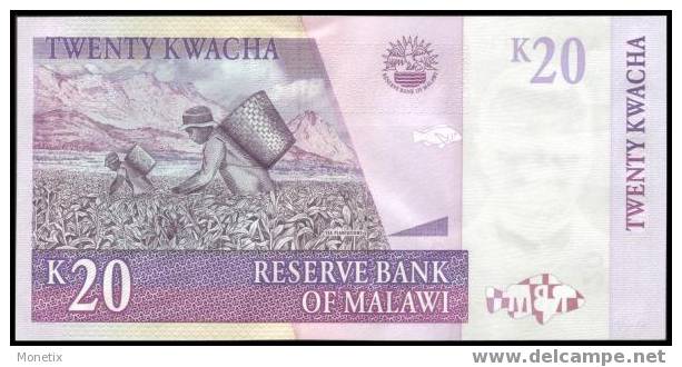 Malawi #44, 20 Kwacha, 2004, UNC / NEUF - Malawi