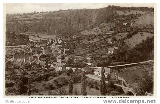 72 ST LEONARD VUE GENERALE ALPES MANCELLES - Saint Leonard Des Bois