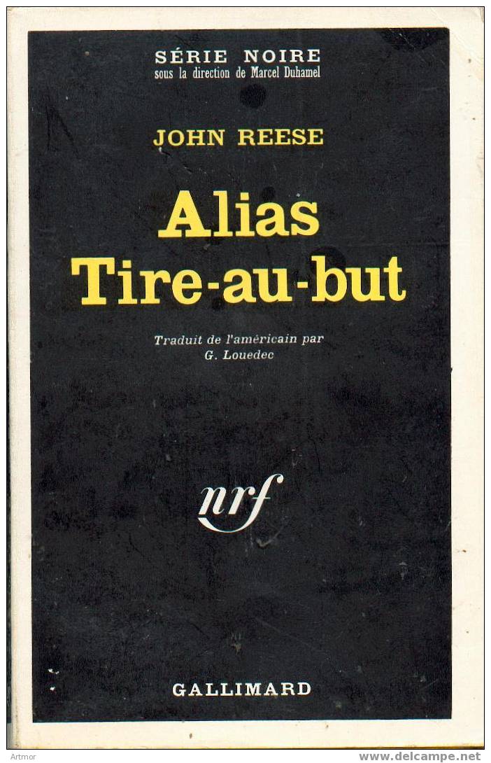 N° 1291 - EO 1969 - REESE - ALIAS TIRE-AU-BUT - Série Noire