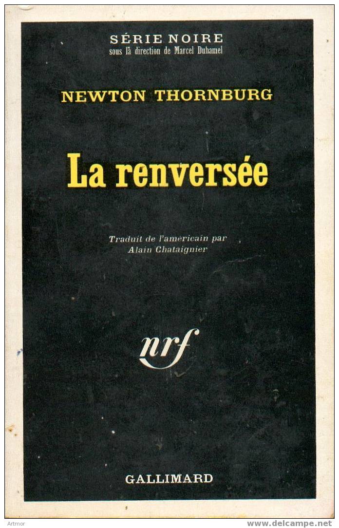 N° 1277 - EO 1969 - THORNBURG - LA RENVERSEE - Série Noire